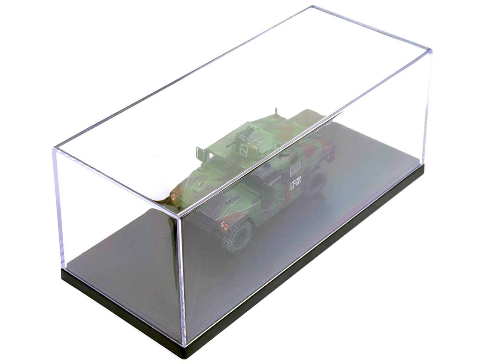 Alt View 1. Panzerkampf - M988 4×4 Utility Vehicle with Grenade Launcher Camouflage Military Police 65th Co 519th MP Bn IFOR Brcko 1/64 - Multicolor.