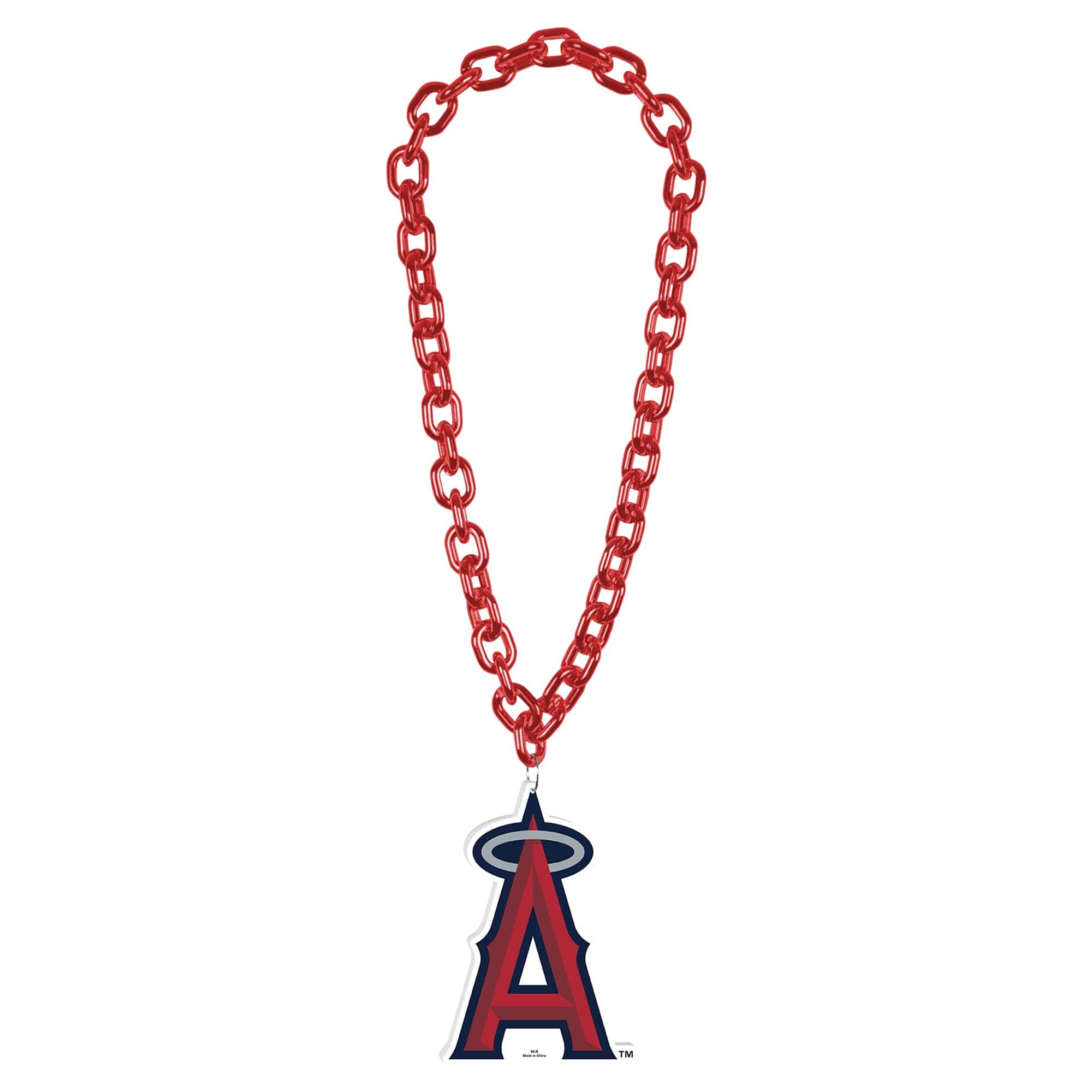 WinCraft - Los Angeles Angels Big Chain Logo Necklace - Multicolor