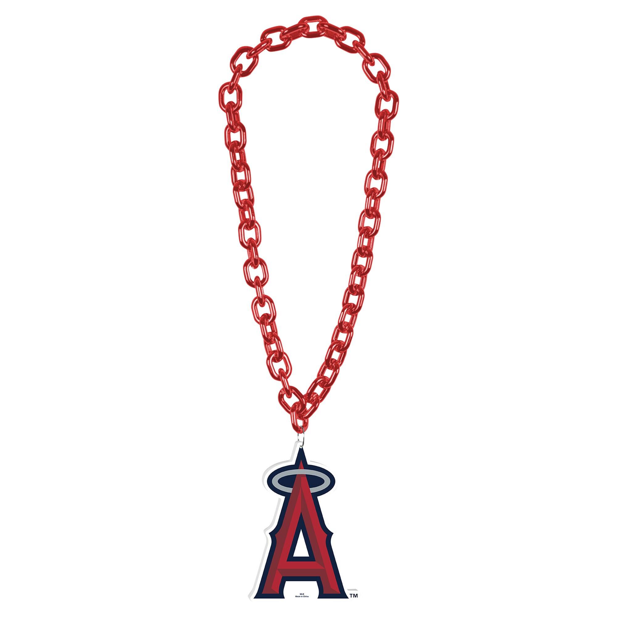WinCraft - Los Angeles Angels Big Chain Logo Necklace - Multicolor