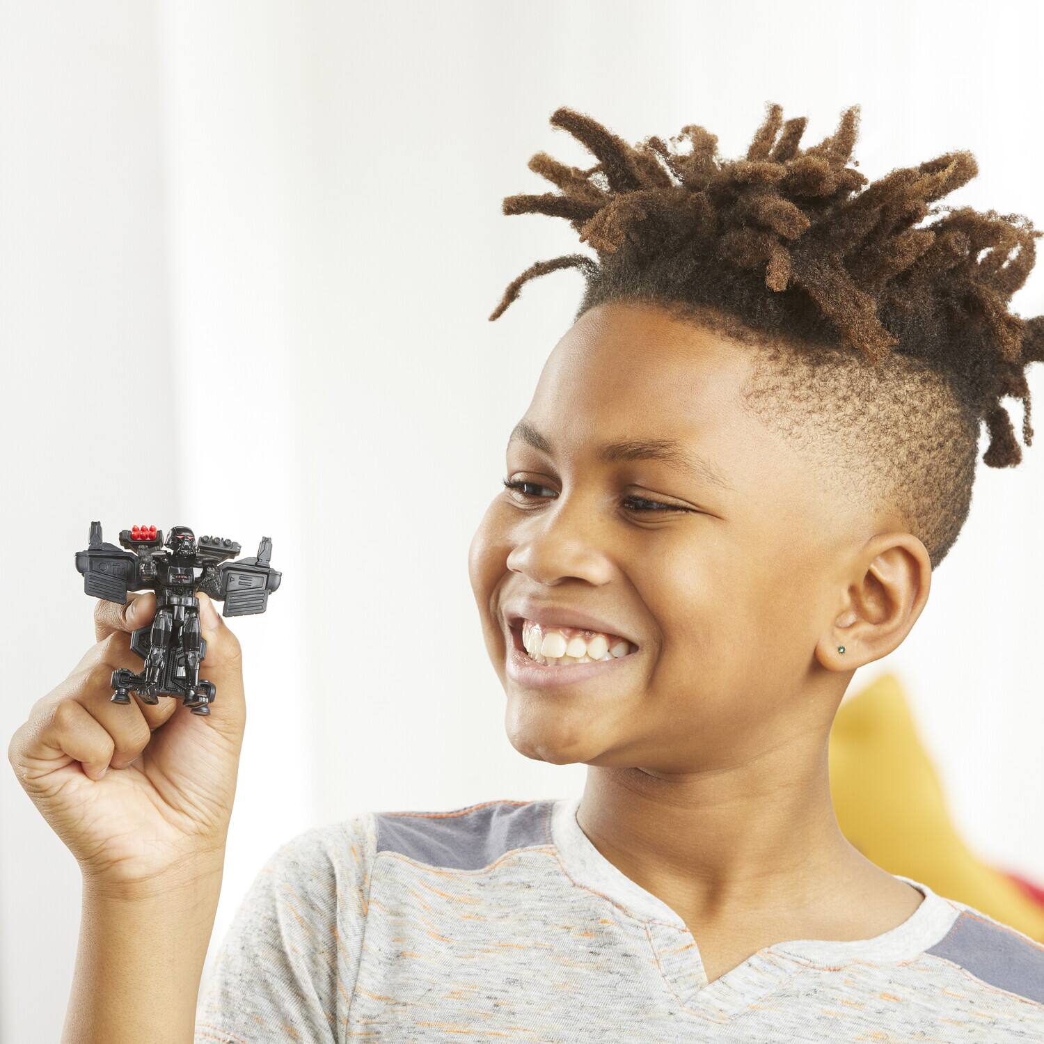 Alt View 3. Hasbro - Hasbro Collectibles - Star Wars Mission Fleet Dark Trooper Attack from Above   - Collectibles - Multicolor.