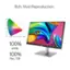 Rich, Vivid Reproduction 100% SRGB 100% Rec. 709 AGUS -