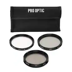 PRO OPTIC Slim UV 43mm
PRO OPTIC ND2 43mm
PRO OPTIC CPL 43mm