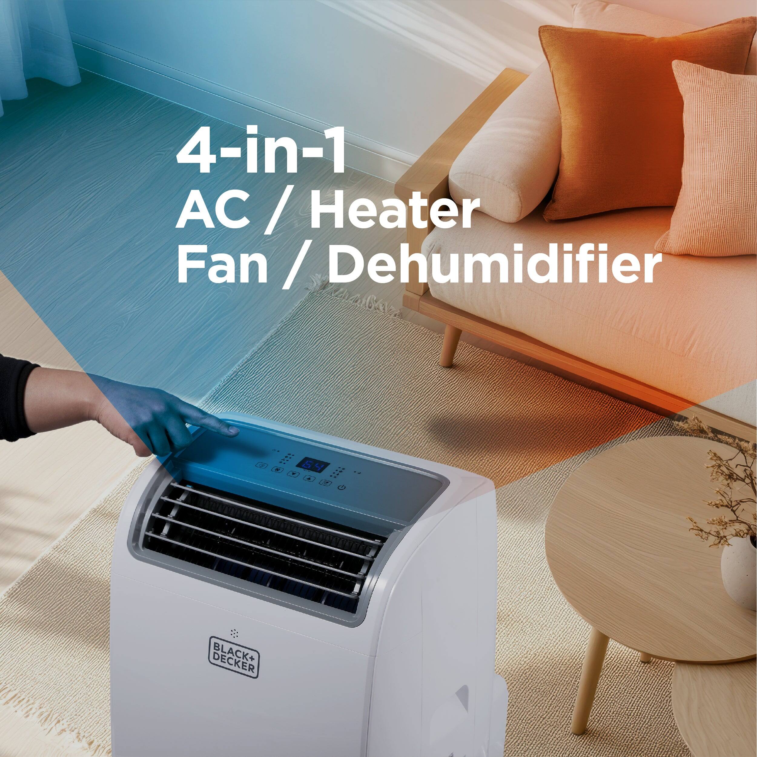 4-in-1 AC / Heater Fan / Dehumidifier