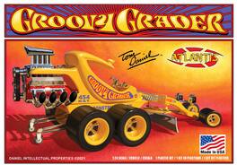 PopMarket - Tom Daniel - 1:24 Scale Model Kit - Groovy Grader - COLLECTIBLES - Multicolor