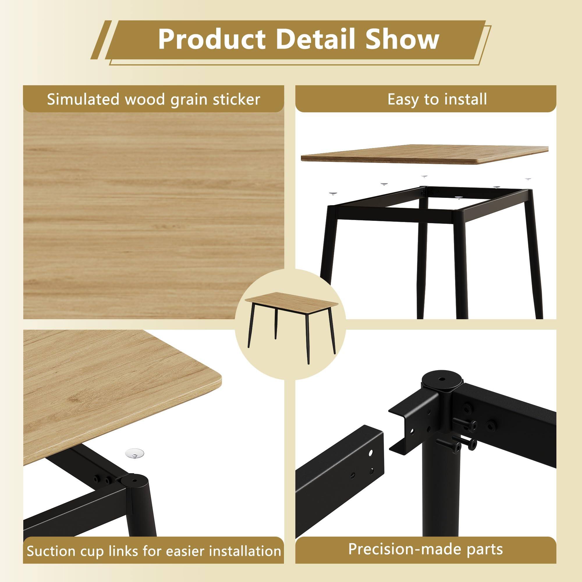 Product Detail Show

- Simulated wood grain sticker
- Easy to install
- Suction cup links for easier installation
- Precision-made parts
