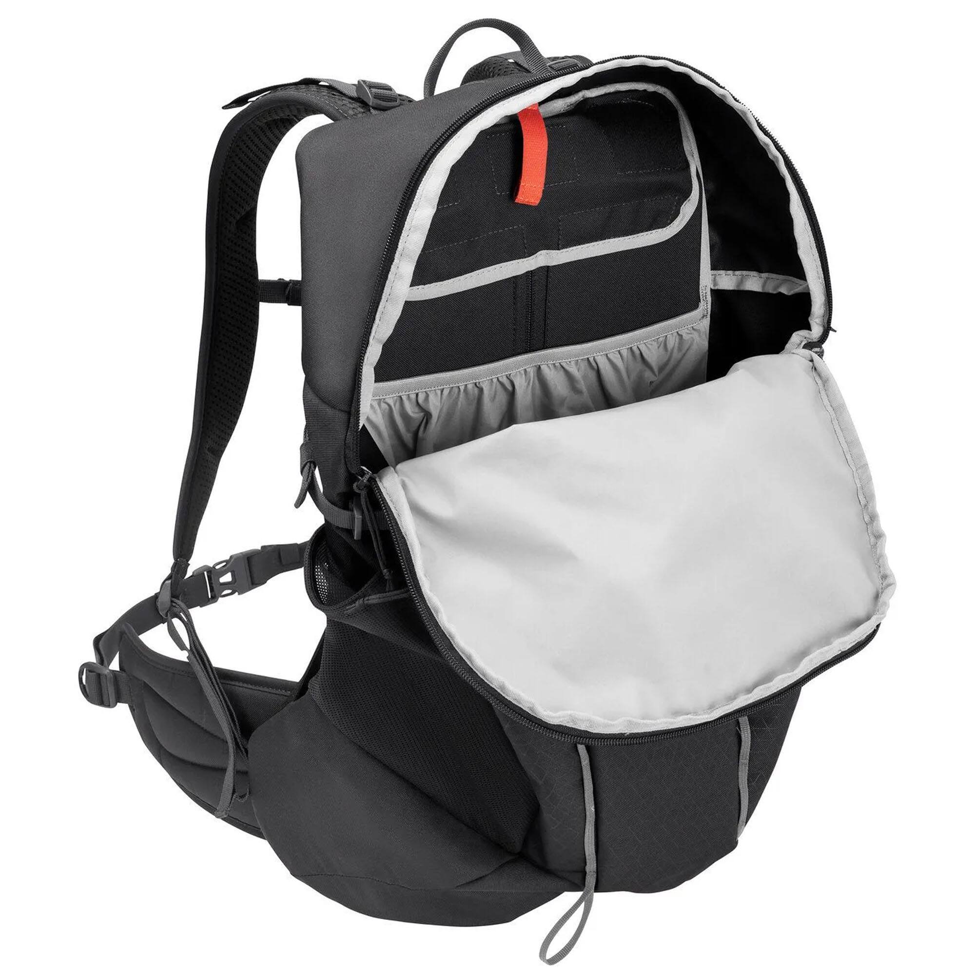 Alt View 3. VAUDE - Vaude Agile Air 26 Hiking Backpack - Black - Black.