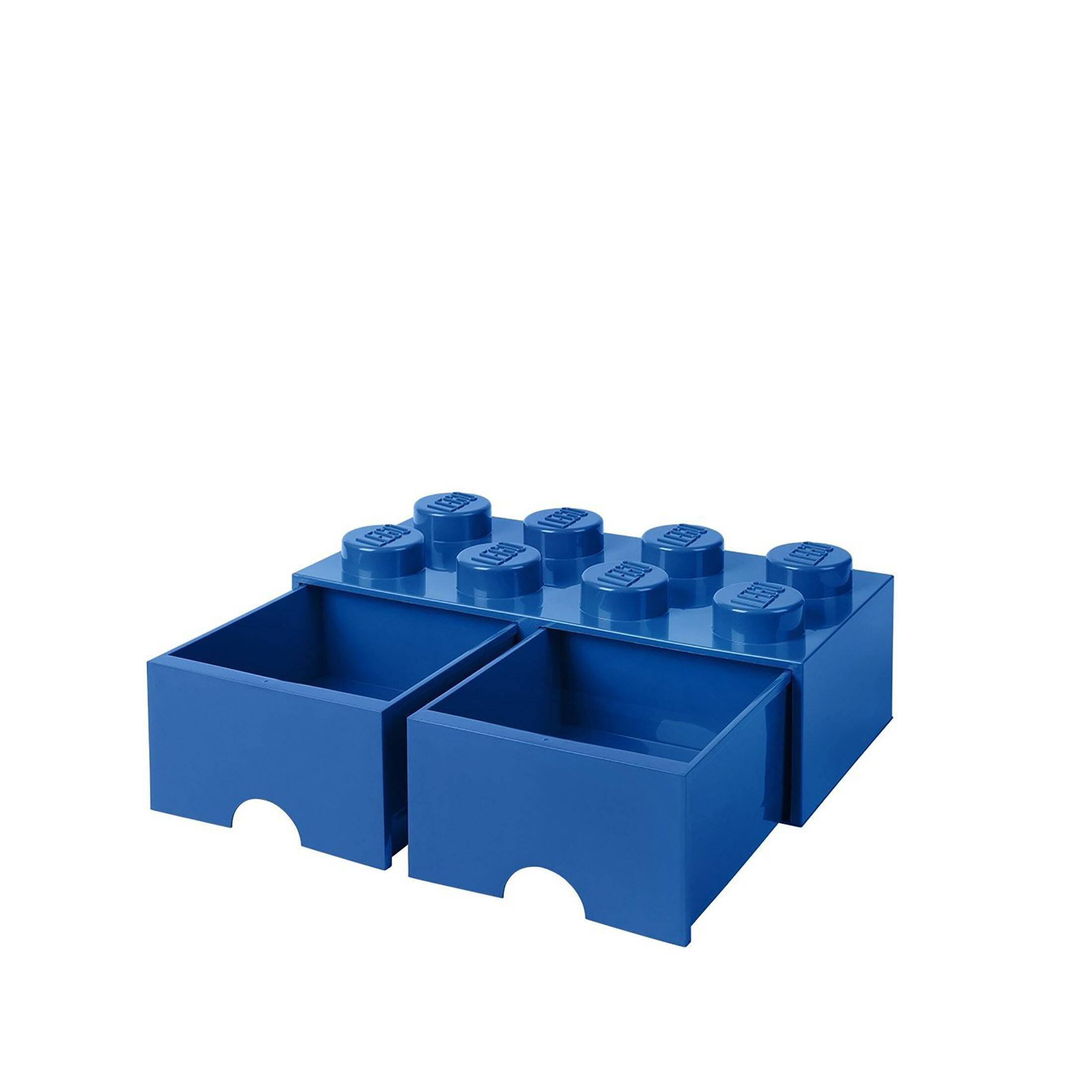 Room Copenhagen LEGO Storage Brick Drawer 8, Bright Blue G887988010098