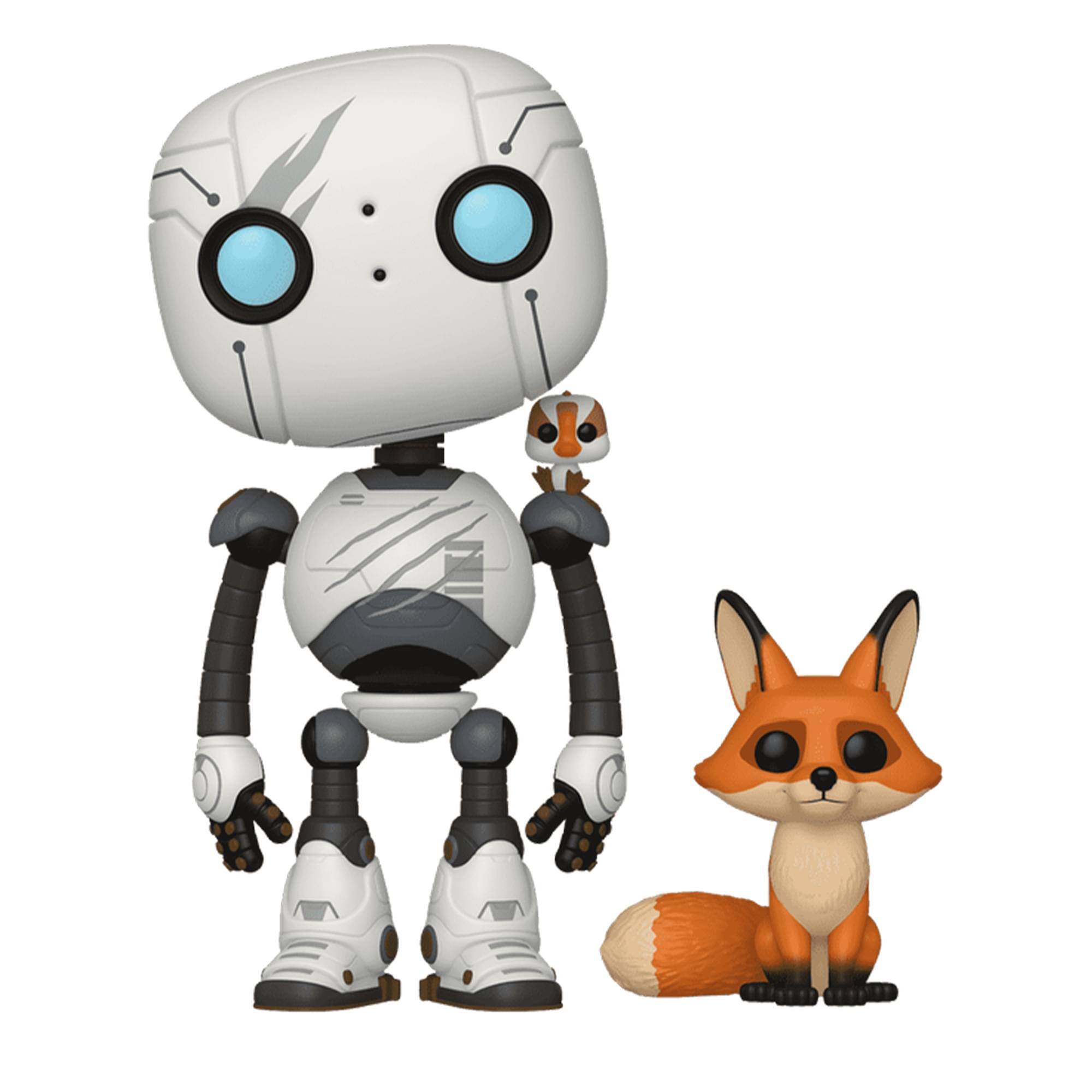 Alt View 10. Funko - Funko POP! & Buddy: The Wild Robot - Roz with Fink & Brightbill   - Collectibles - Multicolor.