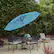 Alt View 12. Pure Garden - 10-Foot Patio Umbrella - Easy Crank Outdoor Table Patio Umbrella with Hand Crank and Auto Tilt - Blue.
