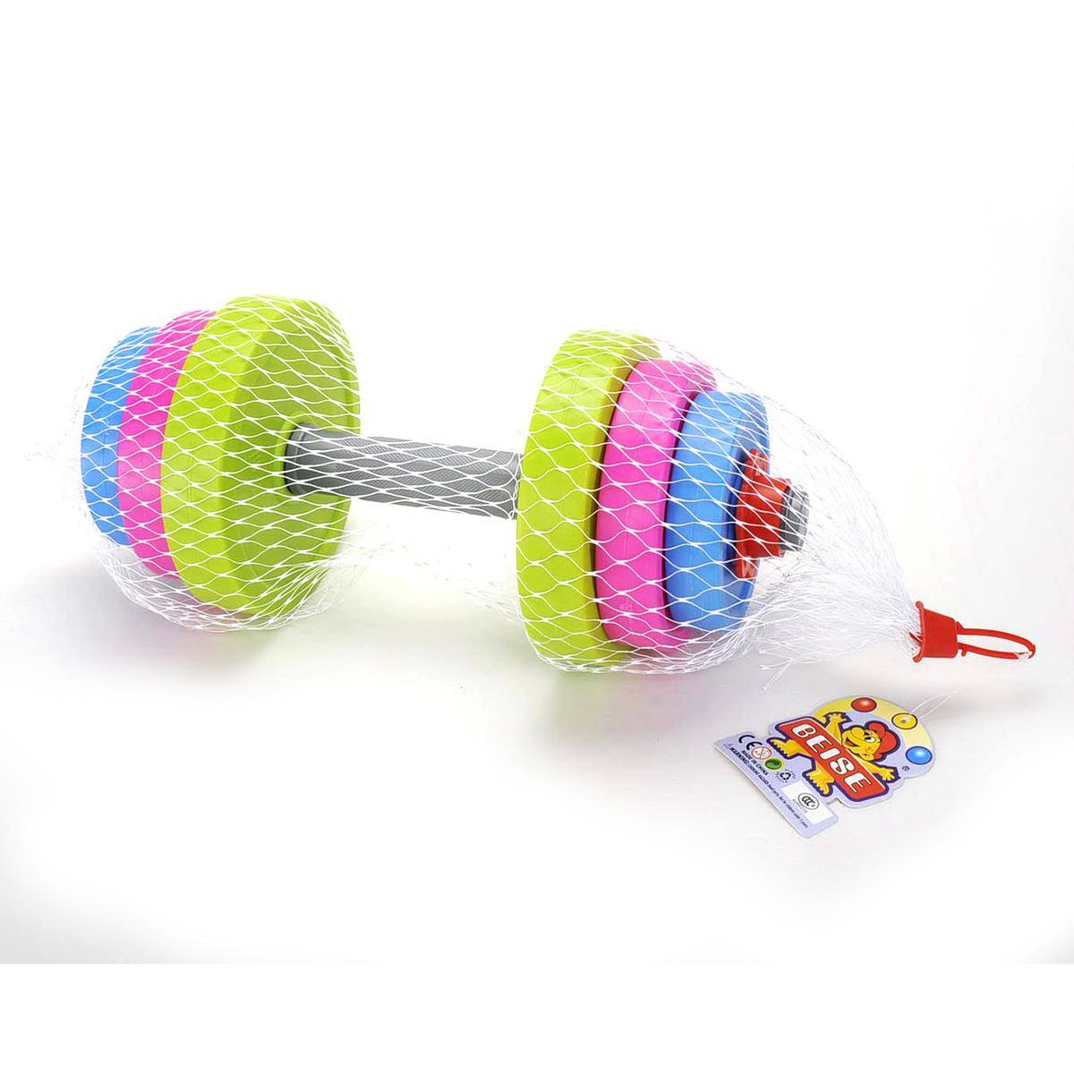 Alt View 4. JuzToys - Kids Weight Set Dumbbells, kids Exercise Equipment for Toddler Gym, Adjustable Workout Toy - Multi.