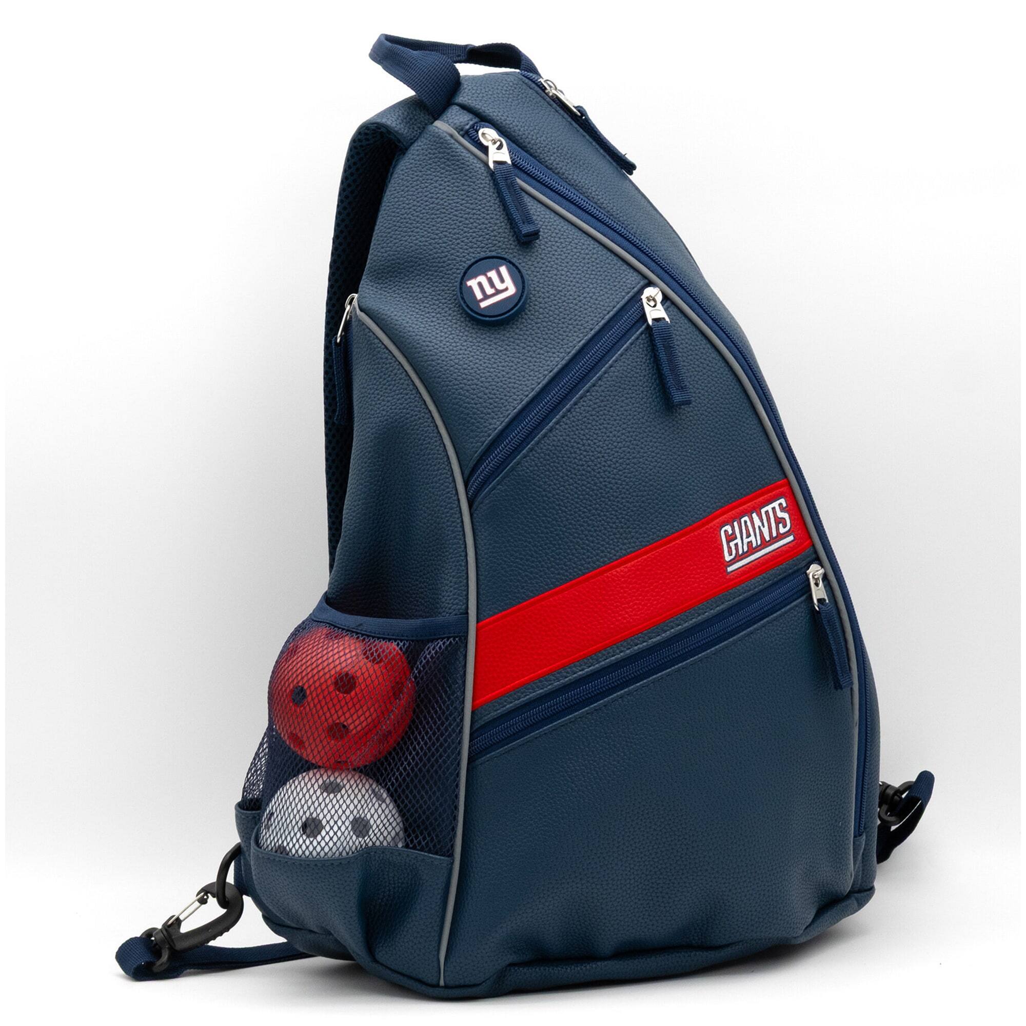 Alt View 2. Team Golf - New York Giants Embroidered Team Pickleball Backpack - Multicolor.