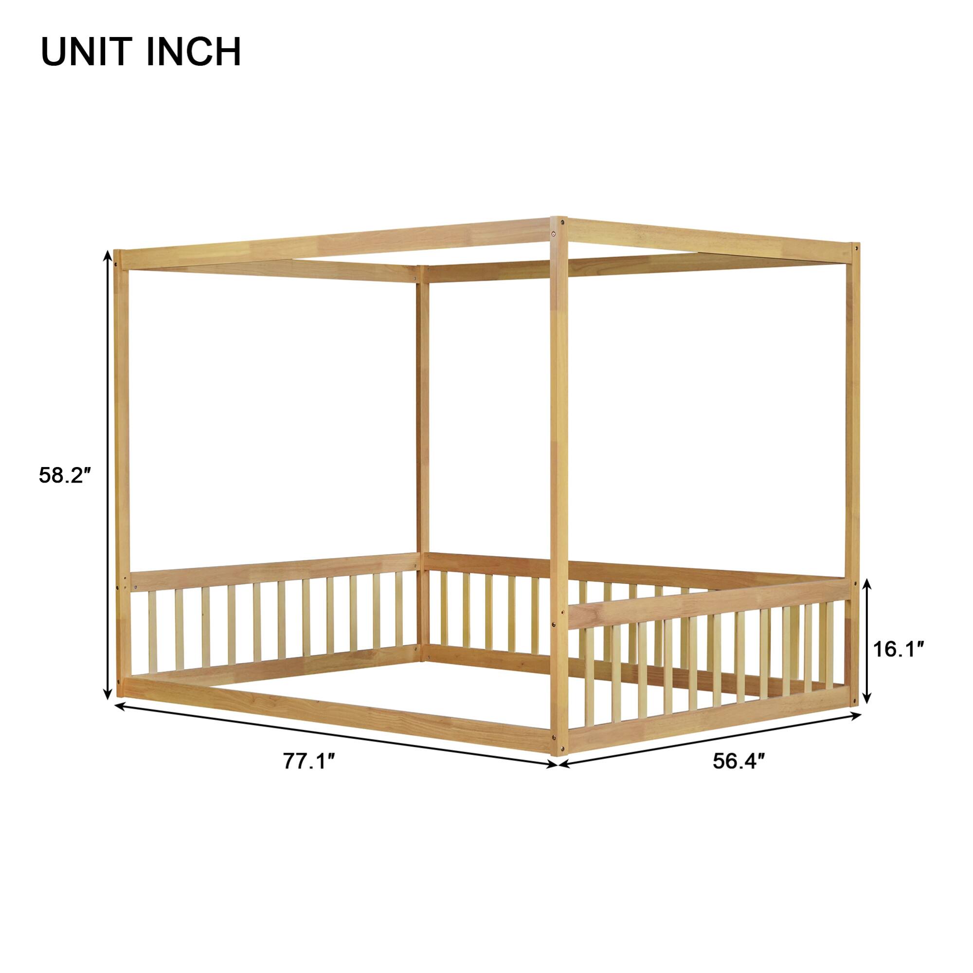 UNIT INCH  
58.2" 16.1" 77.1" 56.4"