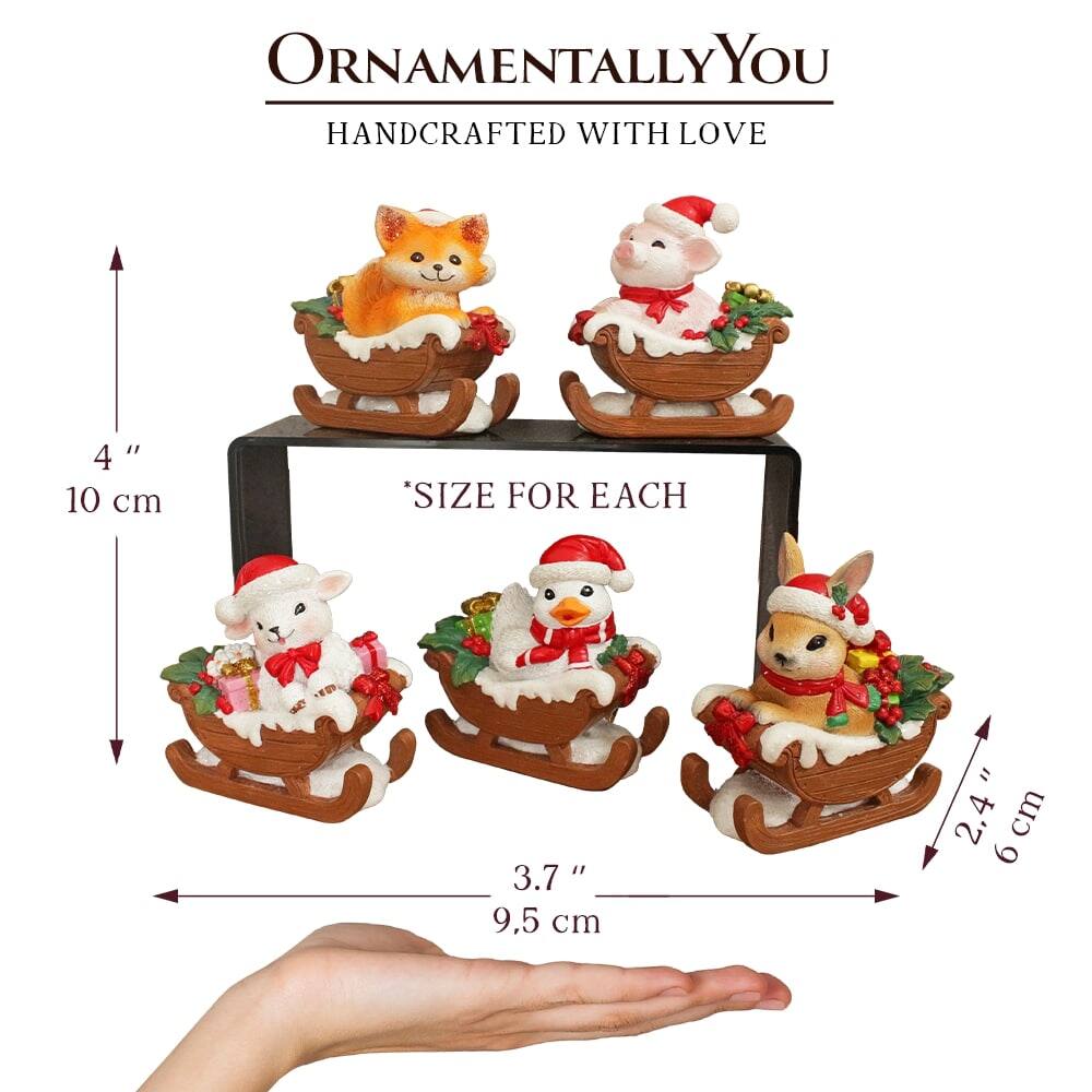 ORNAMENTALLY YOU  
HANDCRAFTED WITH LOVE  

*SIZE FOR EACH  
4" 10 cm  
3.7" 9.5 cm  
2.4" 6 cm