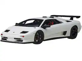 Lamborghini Diablo SV-R Impact White 1/18 Model Car by Autoart