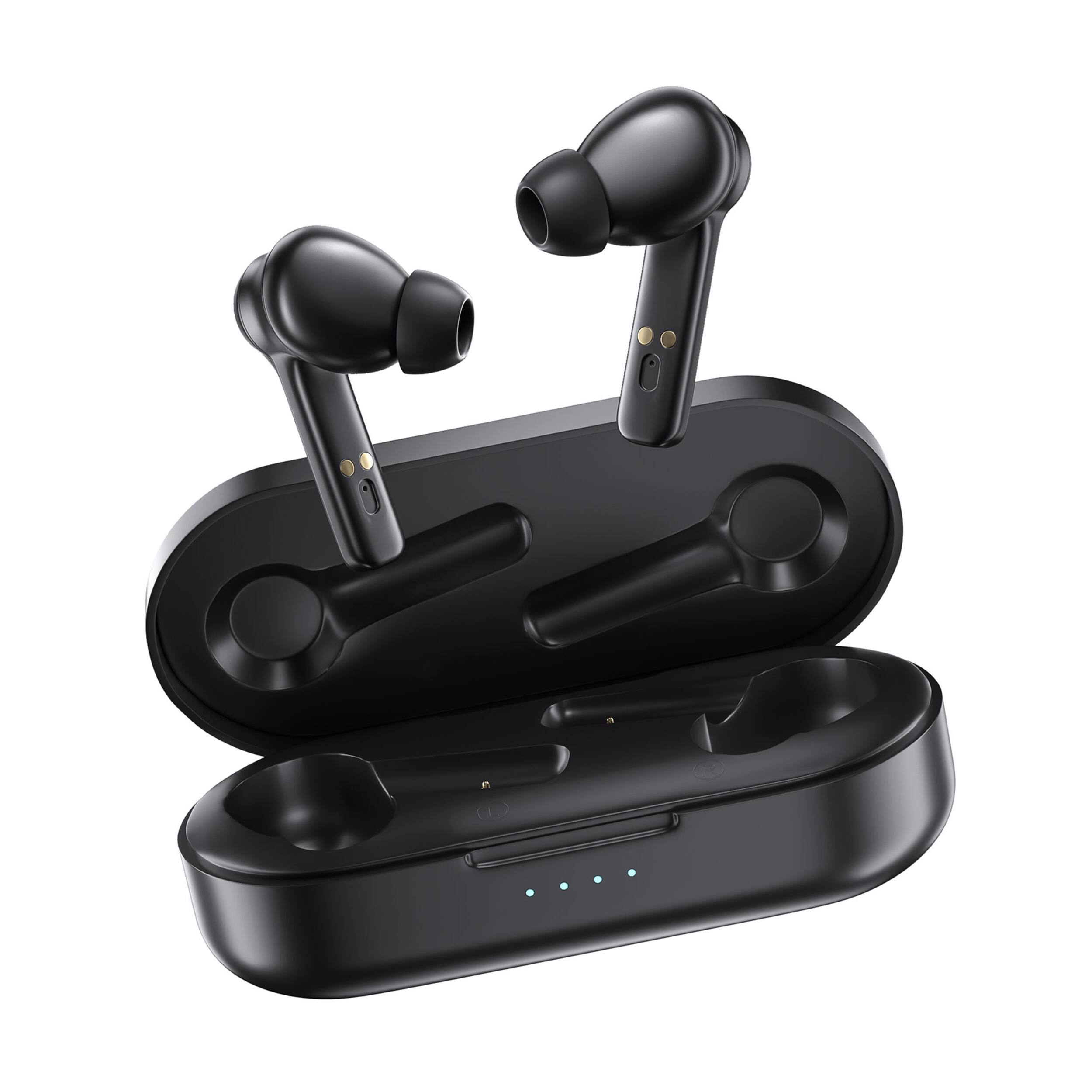 Alt View 1. PRIMEPLUS - Wireless Earbuds Bluetooth 5.3, IPX5 Sweatproof in-Ear Earphones, Type-C Fast Charging, Touch Control for Sports Travel - Black.