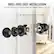DRILL-FREE EASY INSTALLATION Fit most standard left-handed and right-handed doors in the US 2-3/8" or 2-3/4" / 60mm or 70mm 54mm / 2-1/8" 0.43" /11mm /
