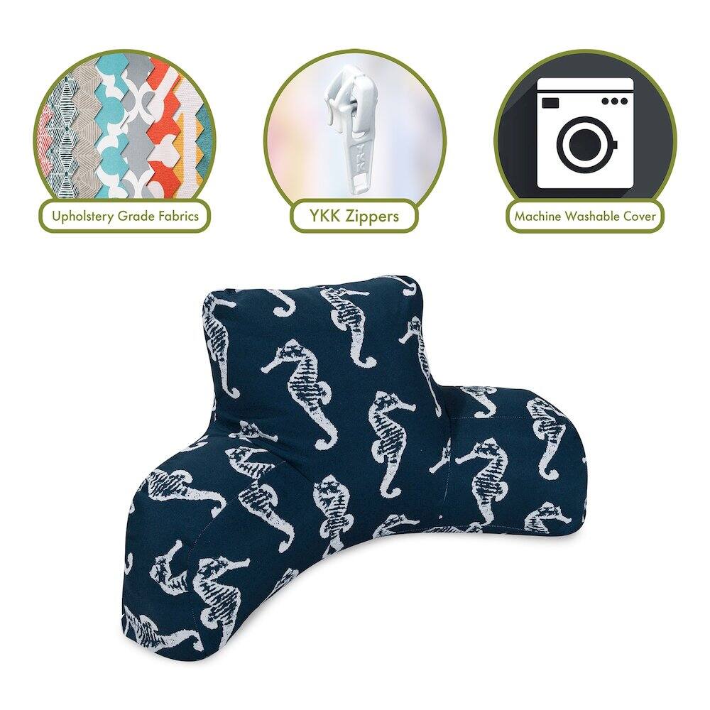 - Upholstery Grade Fabrics
- YKK Zippers
- Machine Washable Cover