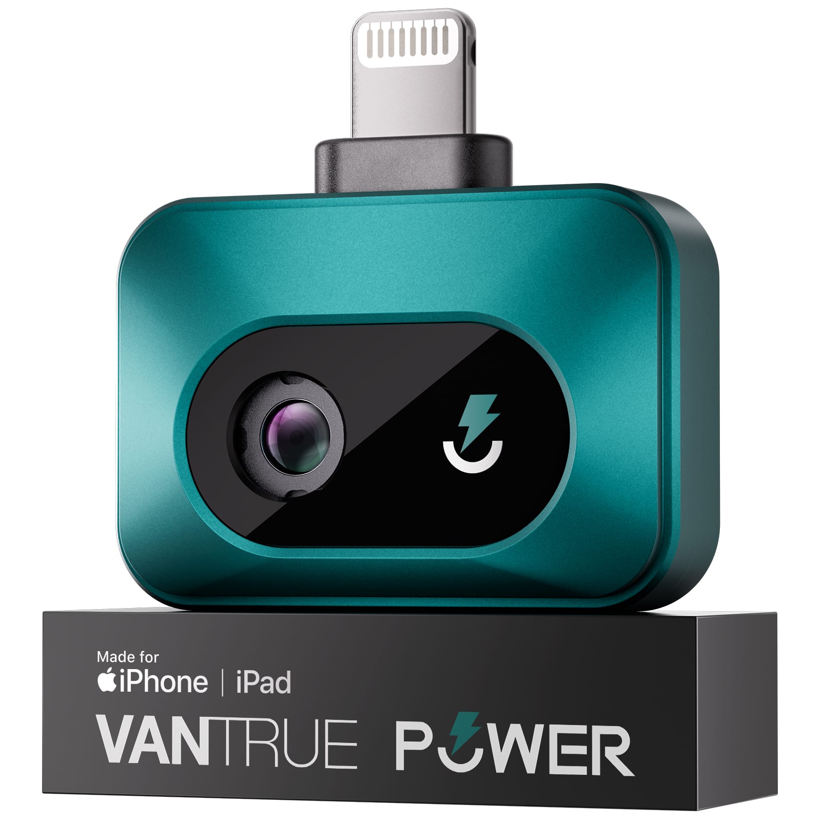 Vantrue - Power – TS1 Thermal Camera for iOS, 512x384 Super Resolution, Infrared, 25Hz, -4°F~1022°F Temp Range