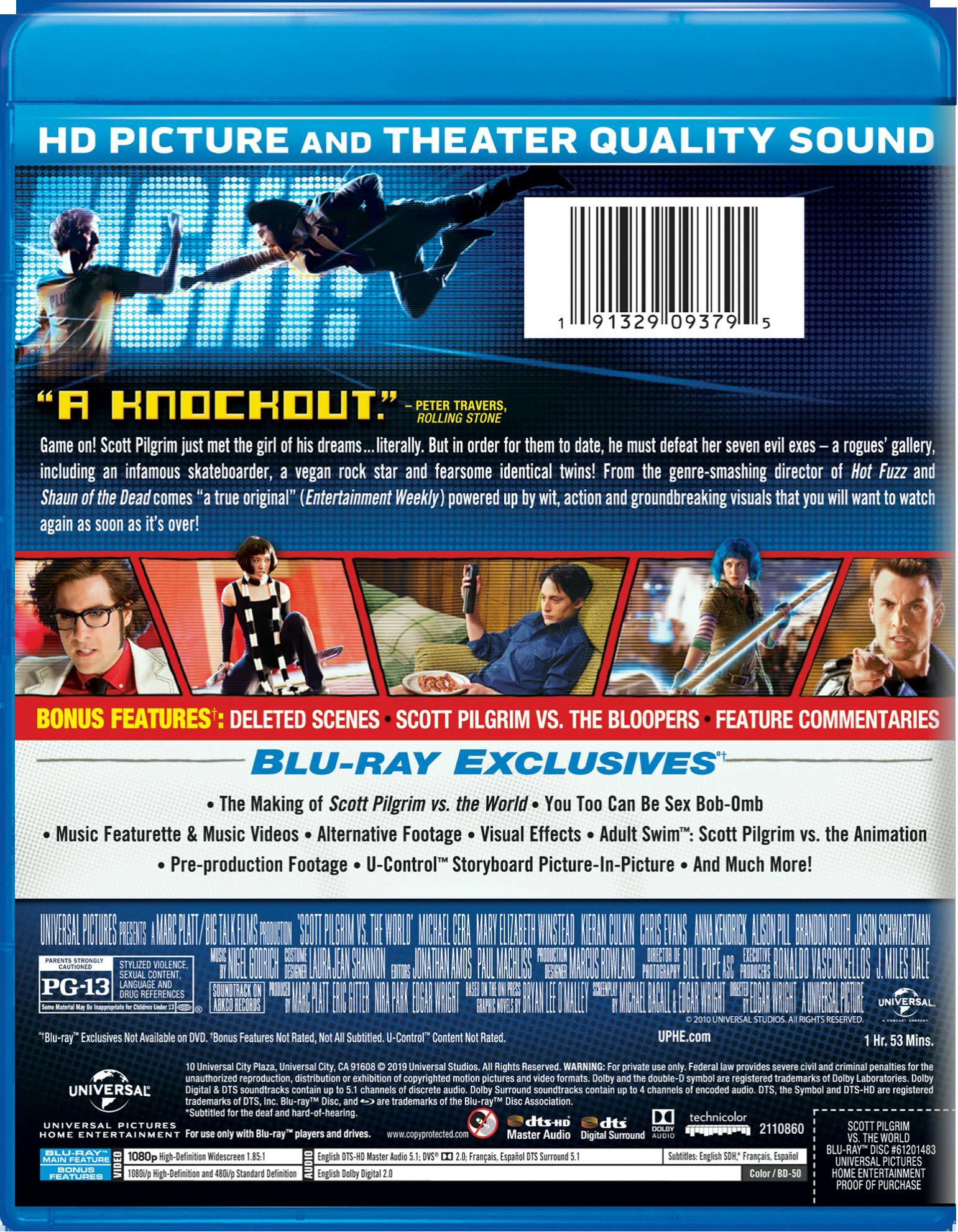 Angle. Scott Pilgrim Vs. The World (Blu-ray New Box Art) [Blu-ray].