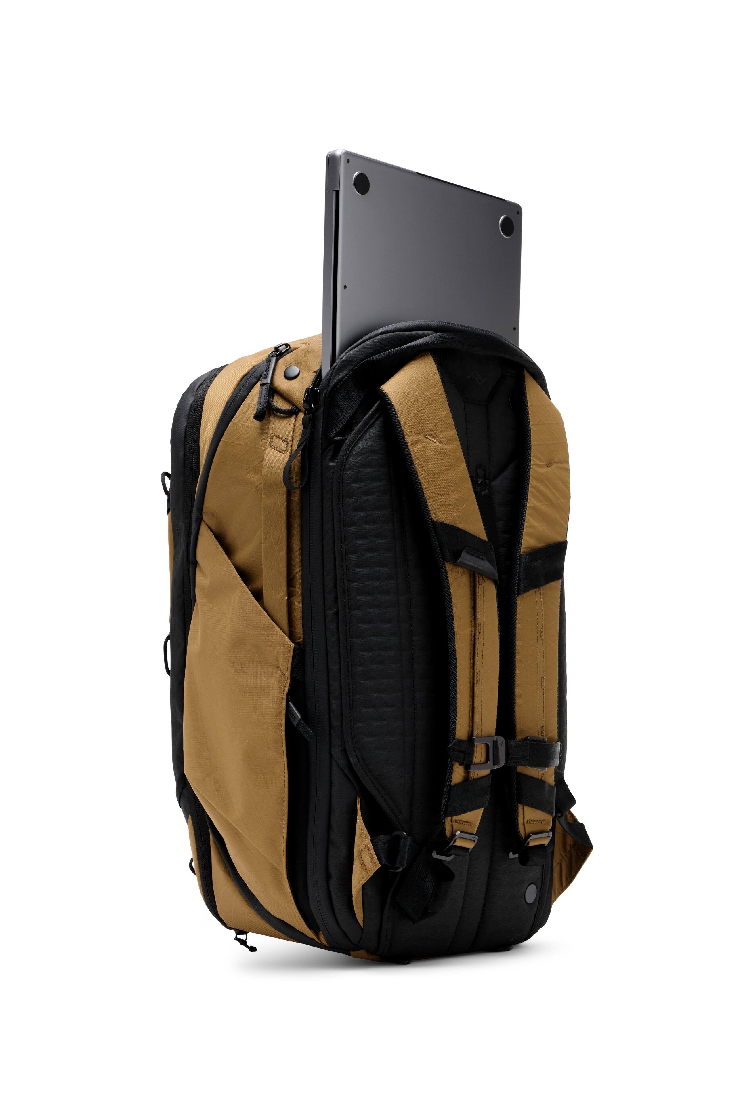 Alt View 13. Peak Design - Travel Backpack 45L - Coyote.