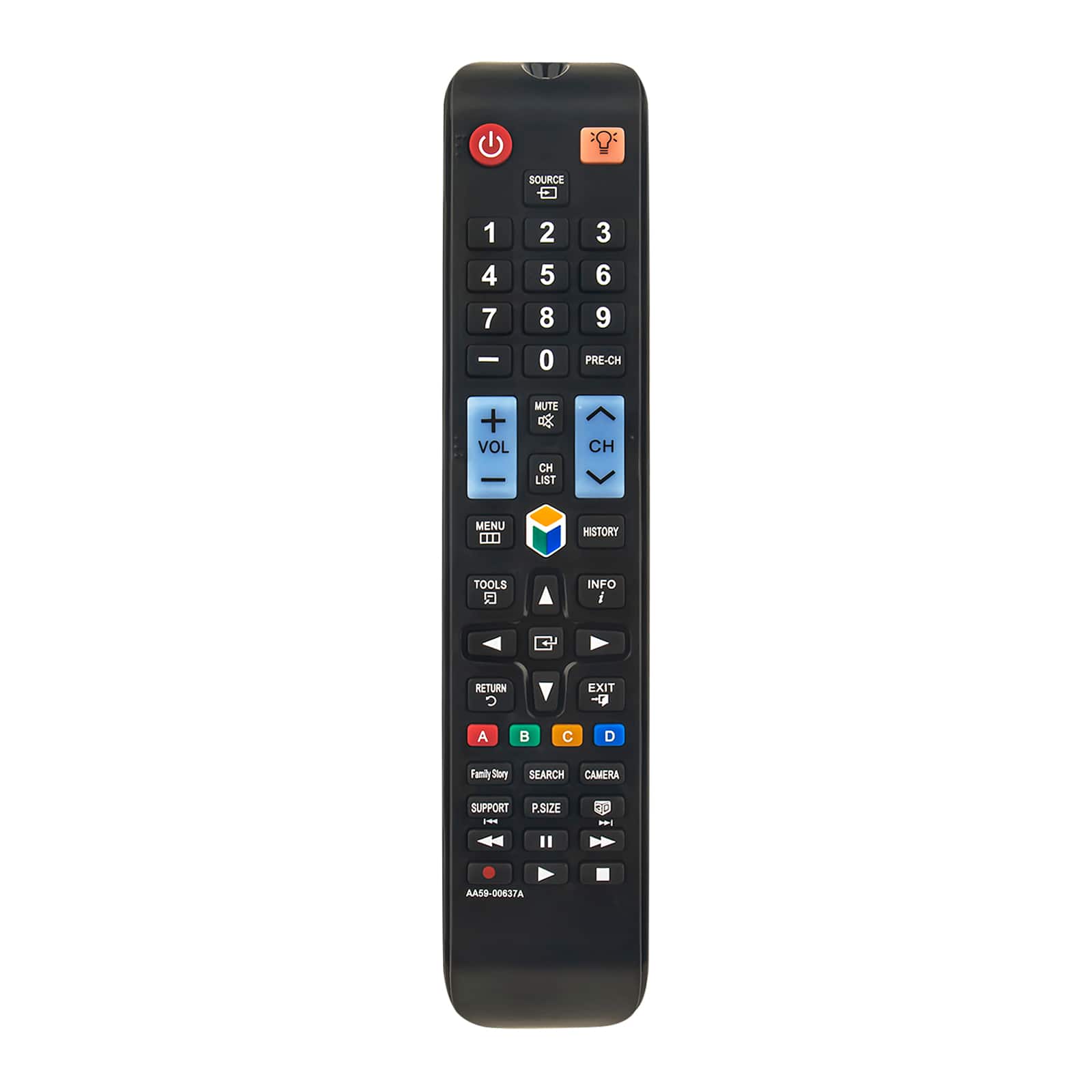 VINABTY - New AA59-00637A Replaced Remote Fits for Samsung TV PN51E8000 PN51E8000GF PN51E8000GFXZA PN60E8000 PN60E8000GF - Black