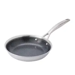 Henckels - Paradigm Ceramic 8-inch Dual Performance Fry Pan - Stainless Steel