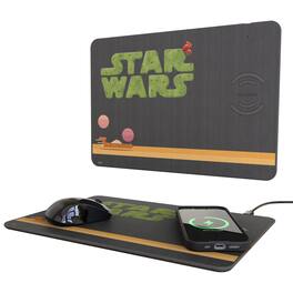 Keyscaper - Star Wars: A New Hope Locality Fade 15-Watt Wireless Charger and Mouse Pad - Tatooine