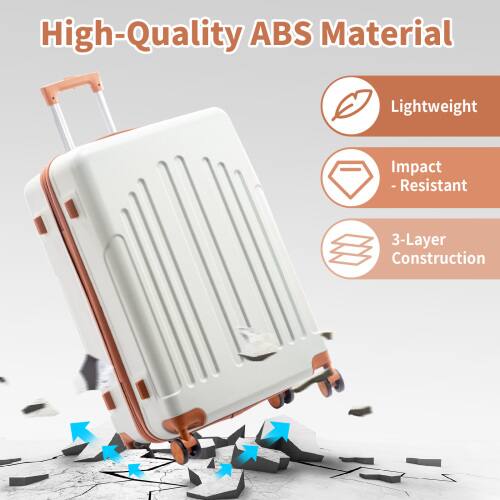 High-Quality ABS Material  
Lightweight  
Impact-Resistant  
3-Layer Construction