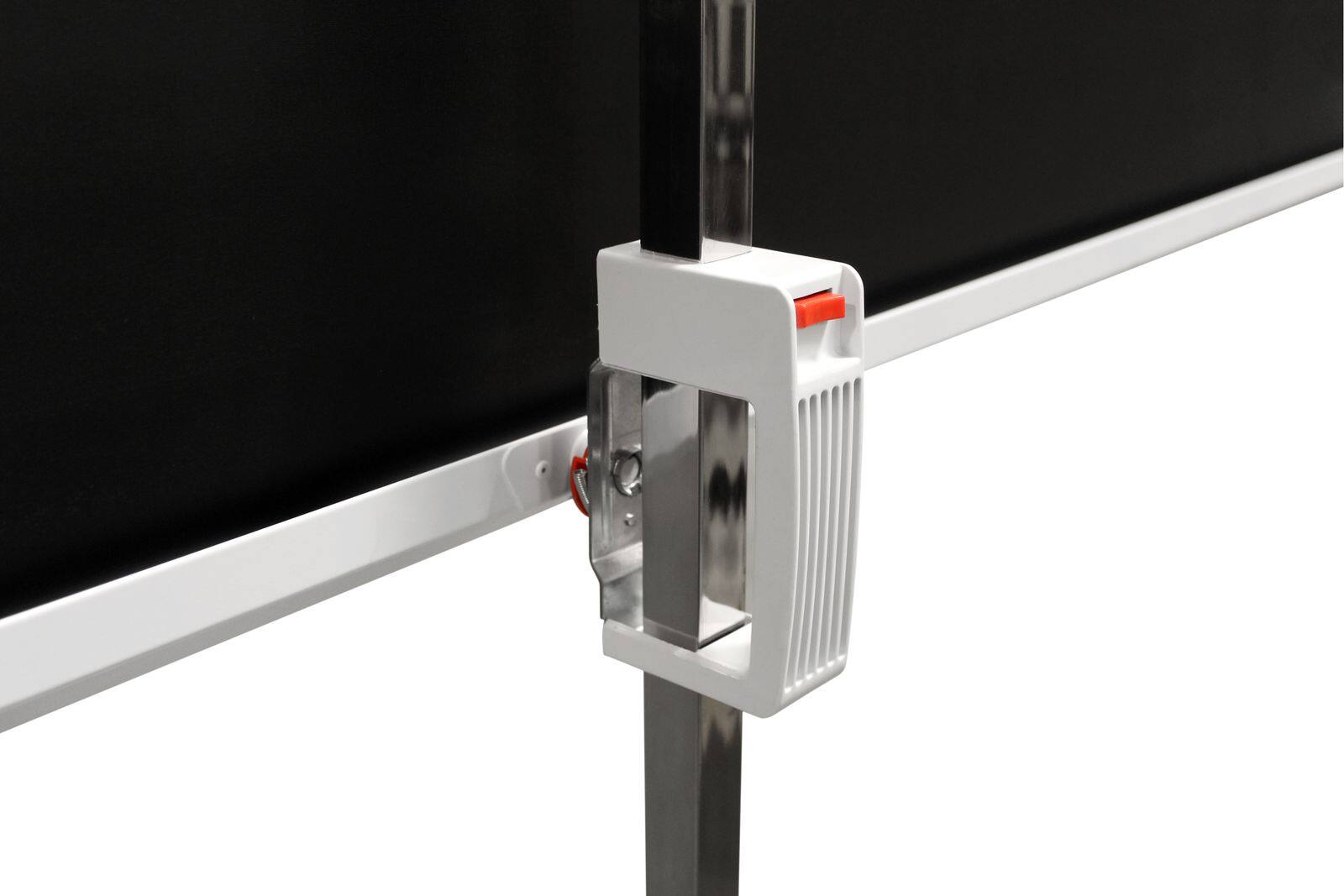 Alt View 4. Elite Screens - Tripod Portable, 119" Diagonal, Pull-Up Matte White Front Projection Screen, 84" x 84", Carry Bag, T119NWS1 - White.