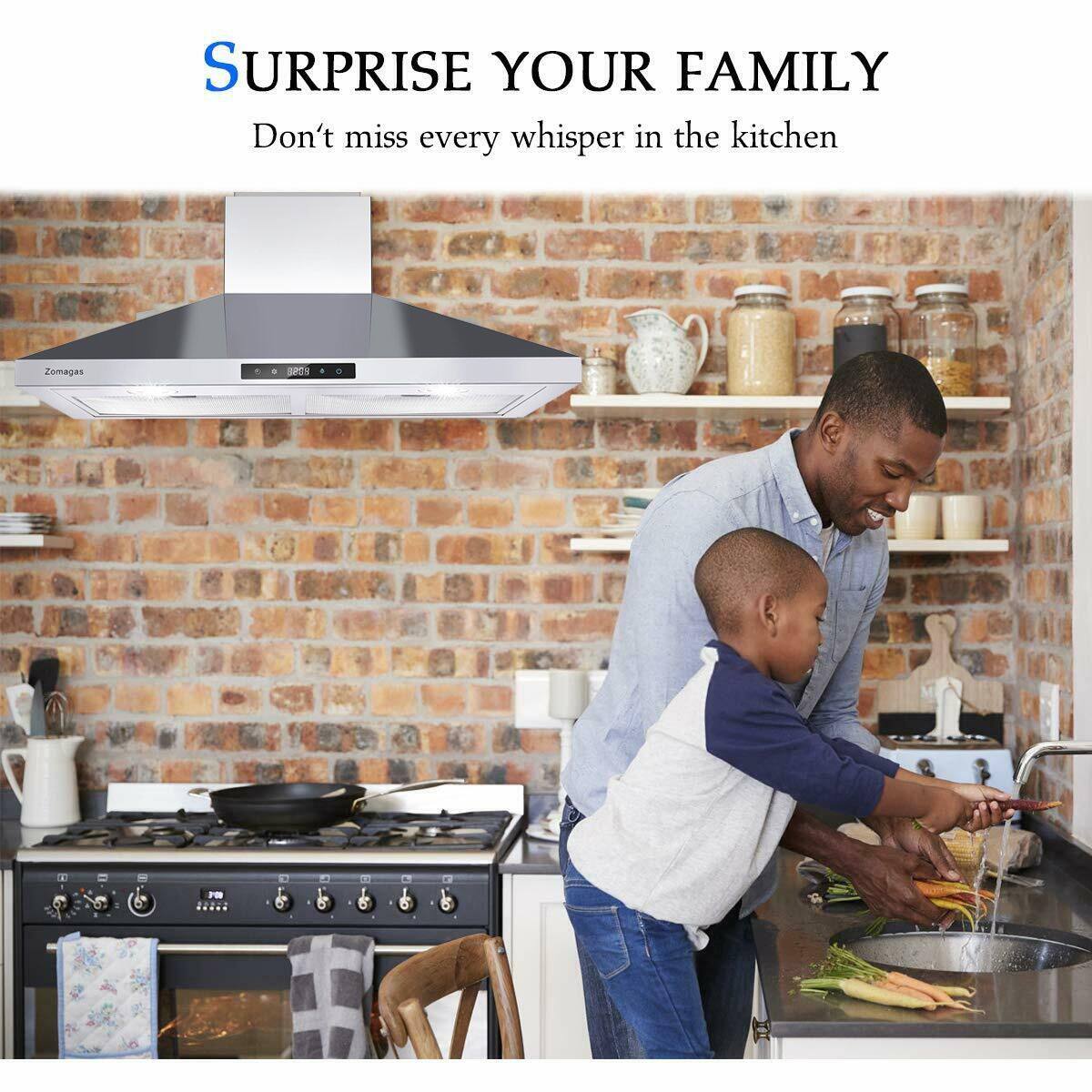 SURPRISE YOUR FAMILY  
Don't miss every whisper in the kitchen