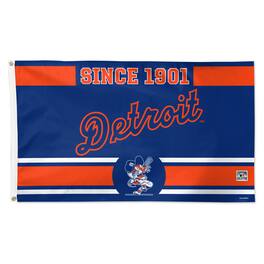 WinCraft - Detroit Tigers 3' x 5' Single-Sided Franchise Establishment Deluxe Flag - Multicolor