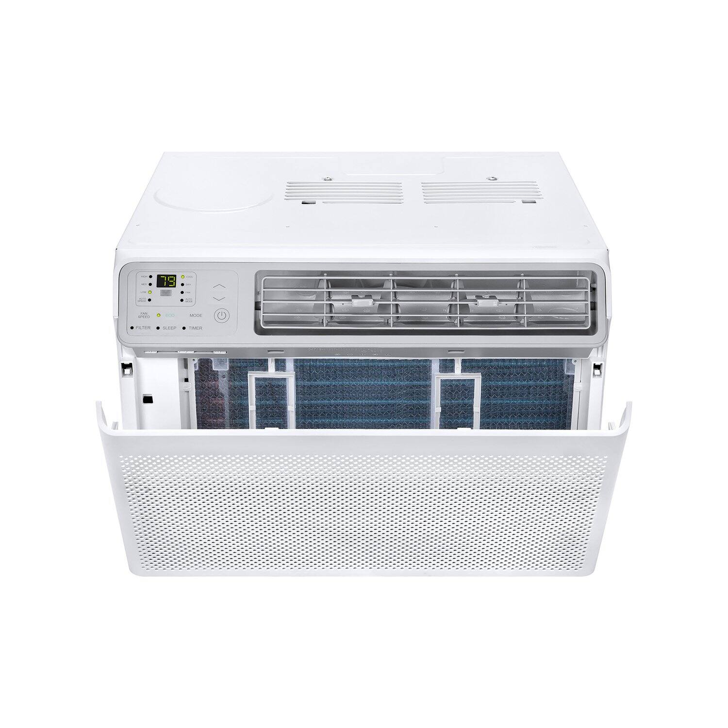 Alt View 10. TCL - 350 Sq. Ft. 8,000 BTU Smart Window Air Conditioner - White.