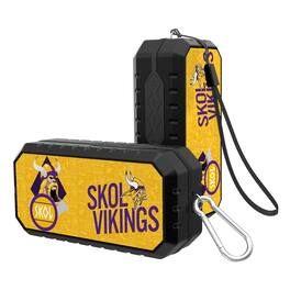 Keyscaper - Minnesota Vikings Water Resistant Bluetooth Speaker - Black