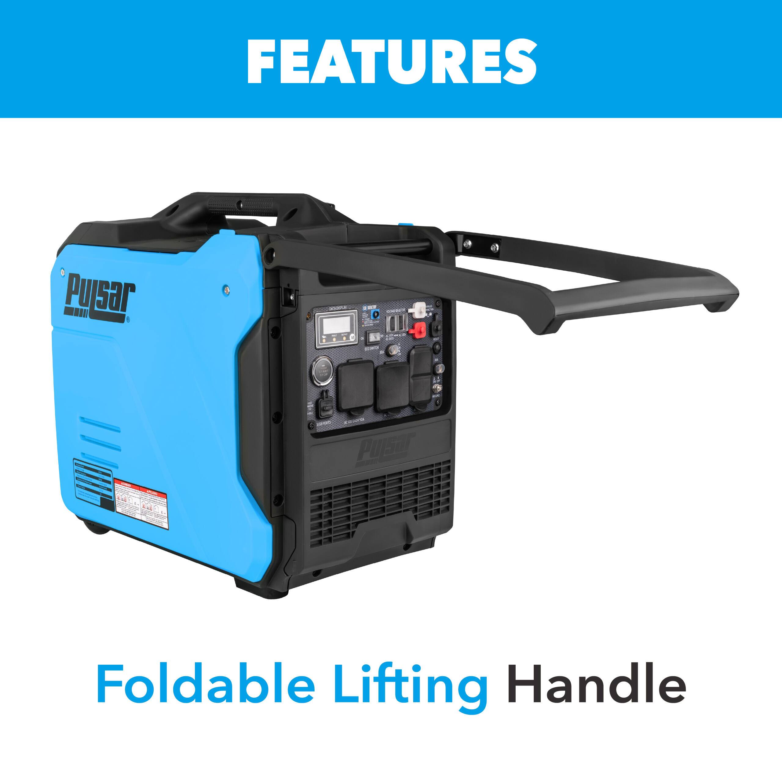 FEATURES

Foldable Lifting Handle