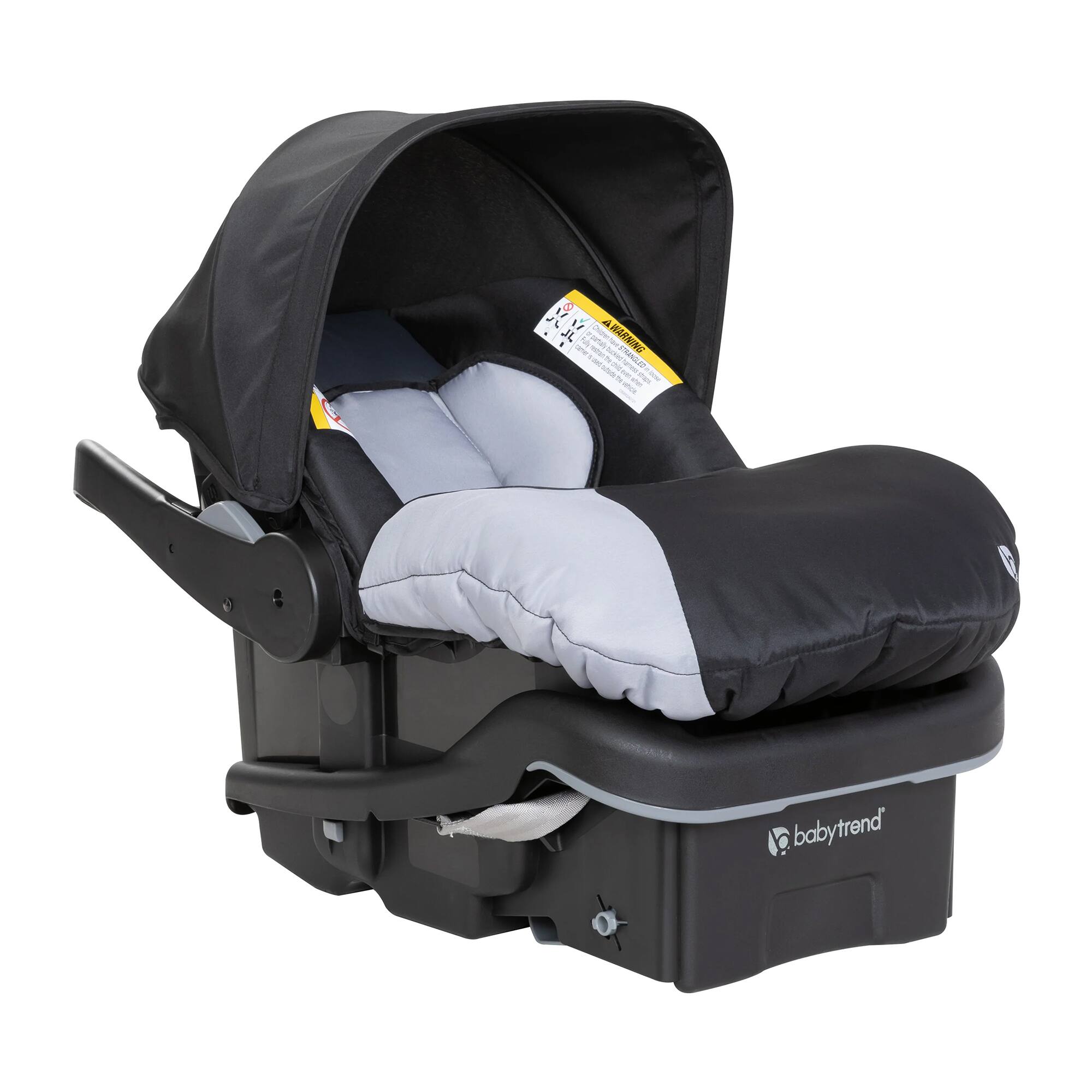 VIII inger A WARNING STRANGLED restrain the child even when Total babytrend
