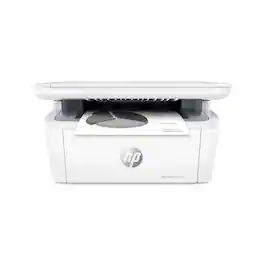 HP - LaserJet M140w Wireless AI-Enabled Black and Laser Printer - White