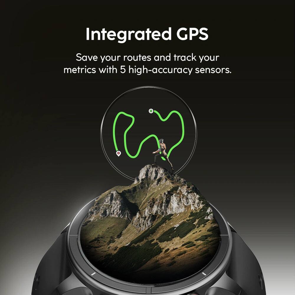 Integrated GPS  
Save your routes and track your metrics with 5 high-accuracy sensors.