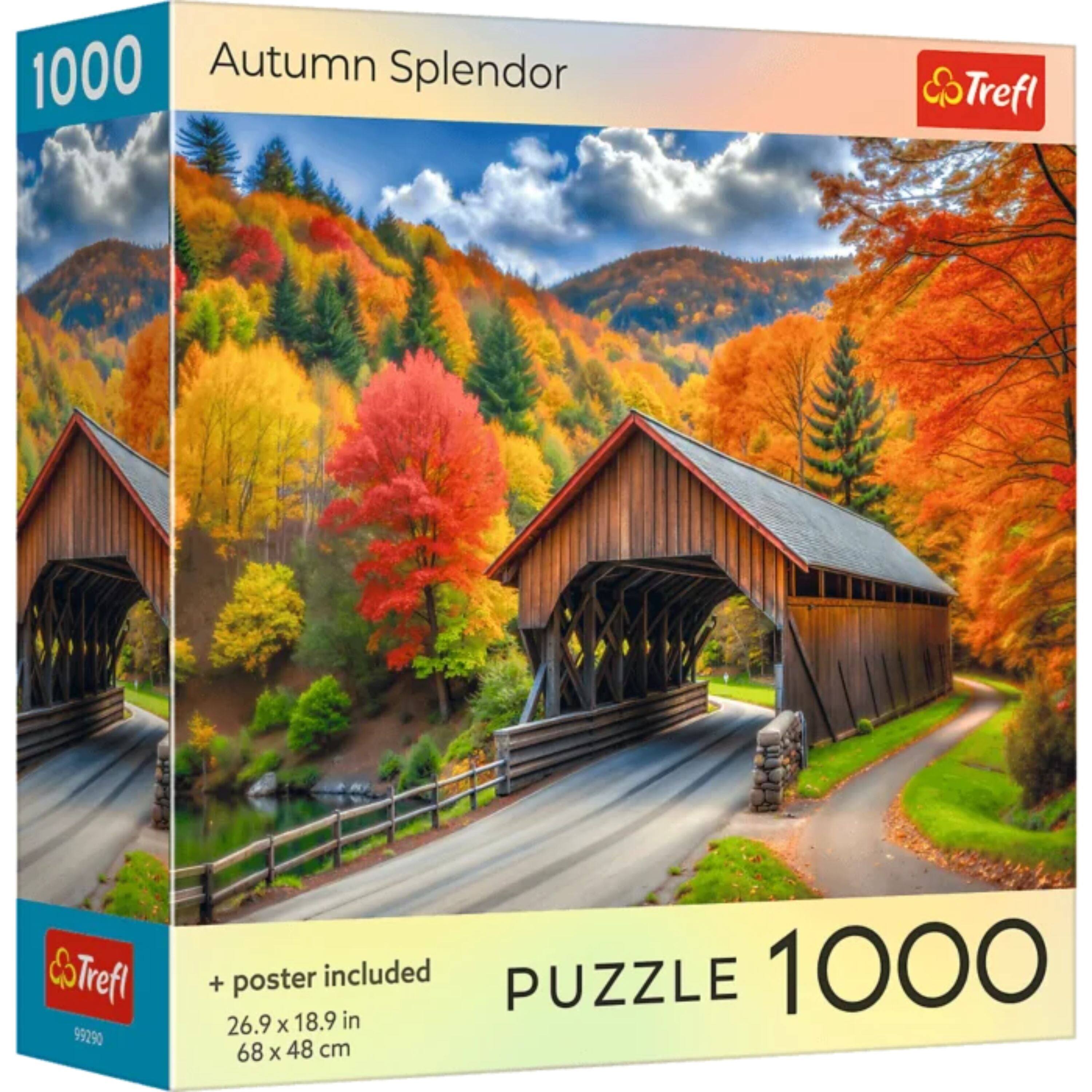 Trefl - Red Autumn Splendor 1000 Piece Puzzle