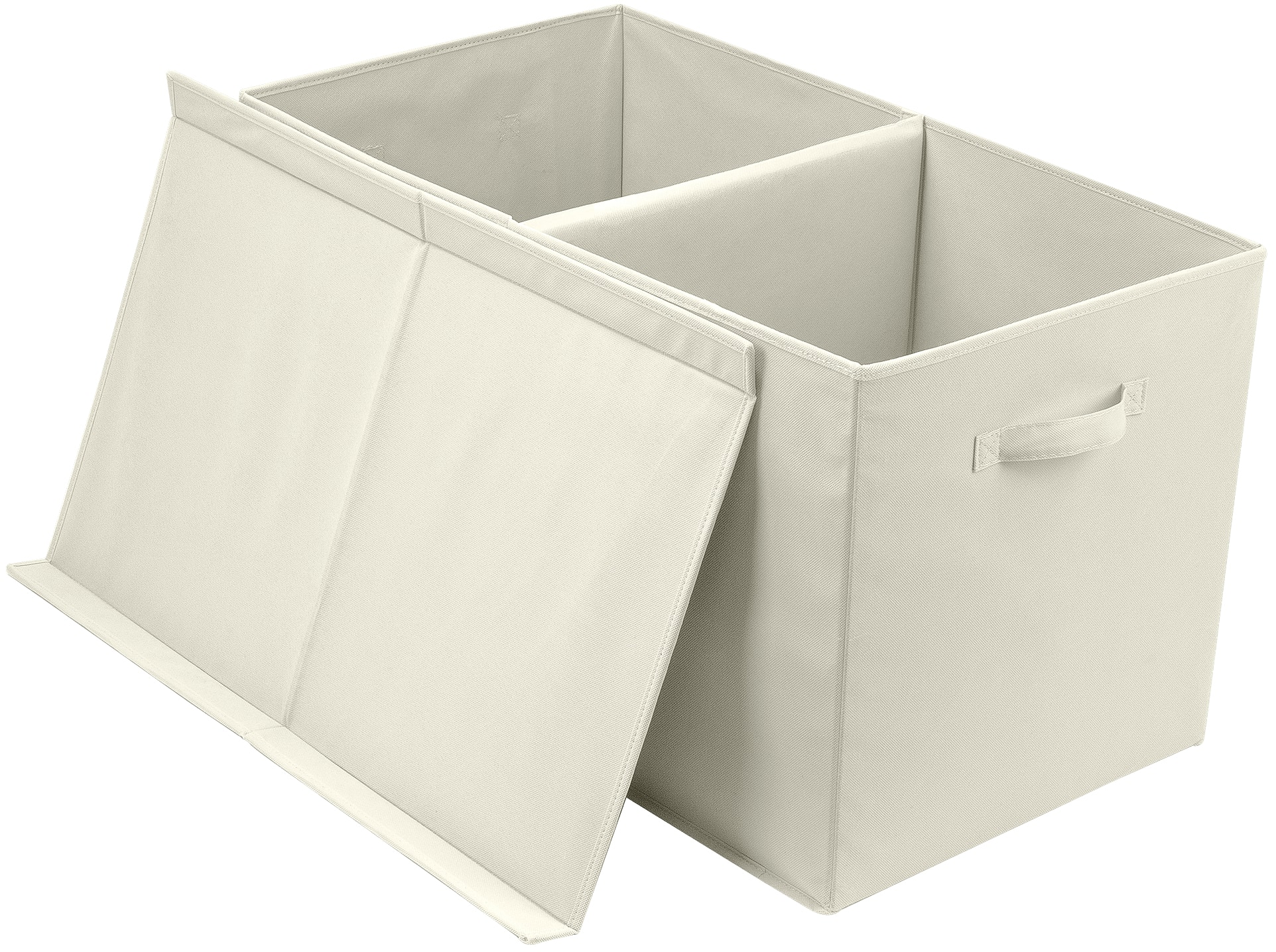 Front. Sorbus - Sorbus Toy Chest with Flip-Top Lid, Kids Collapsible Storage for Nursery, Playroom, Closet, Home Organization - Beige.