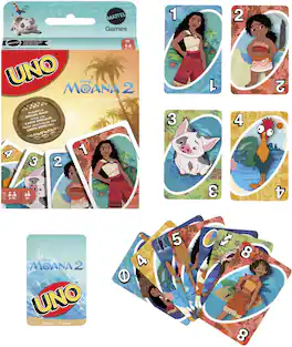 Mattel - Games - UNO: Moana 2 - COLLECTIBLES - Multicolor