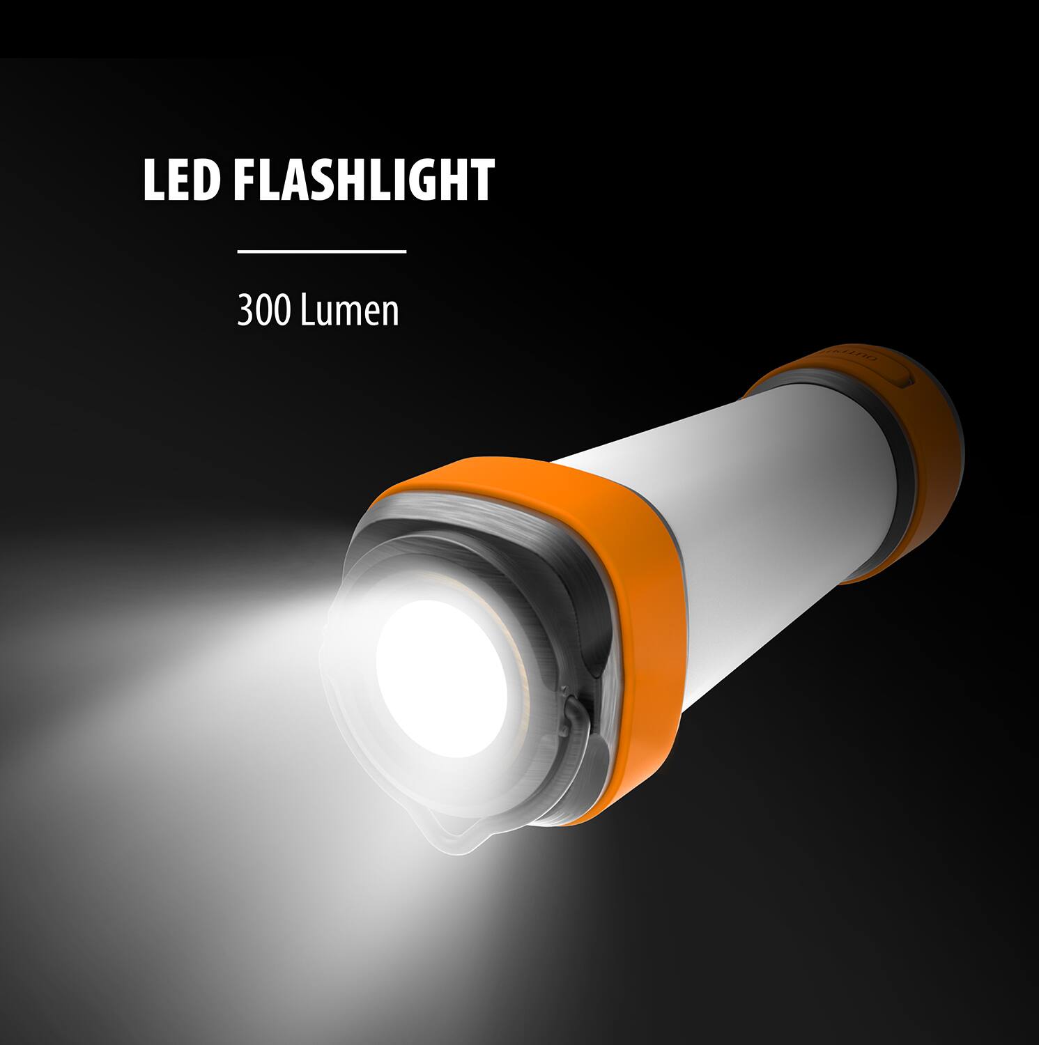 LED FLASHLIGHT  
300 Lumen