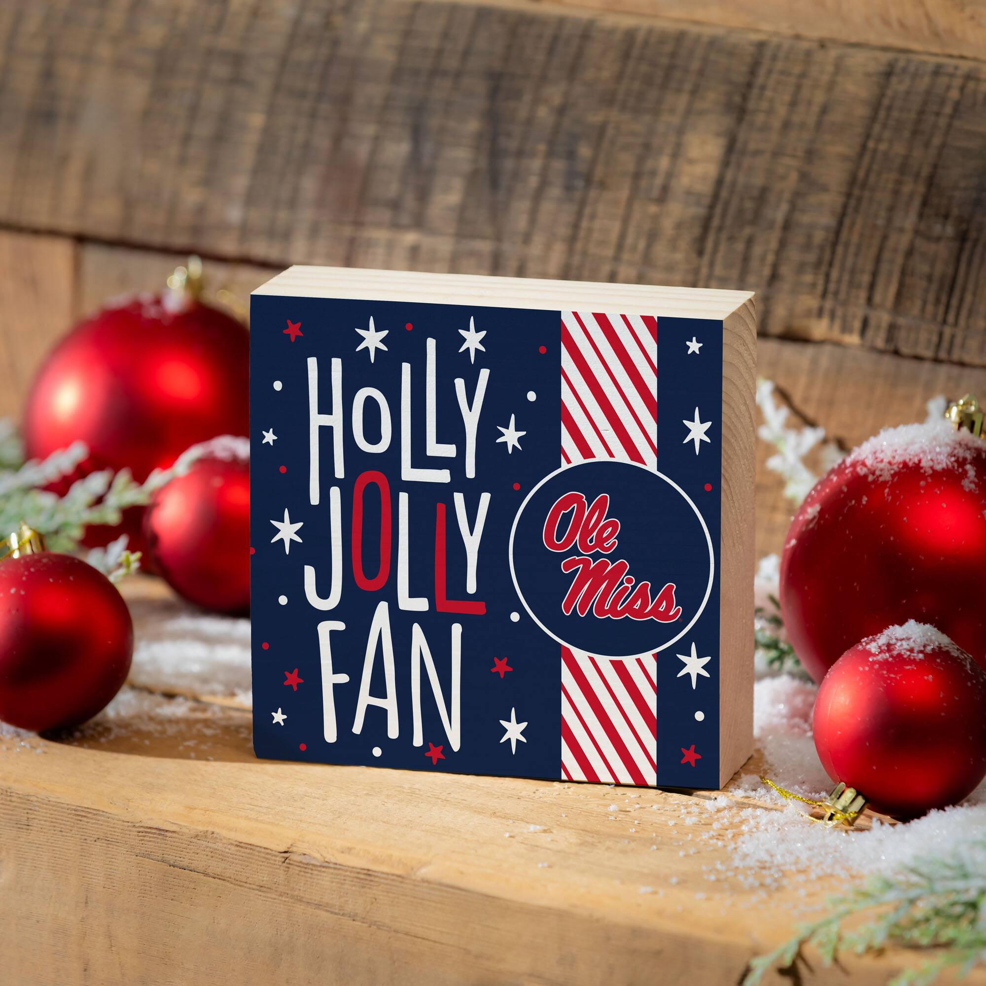 HOLLY JOLLY FAN  
Ole Miss