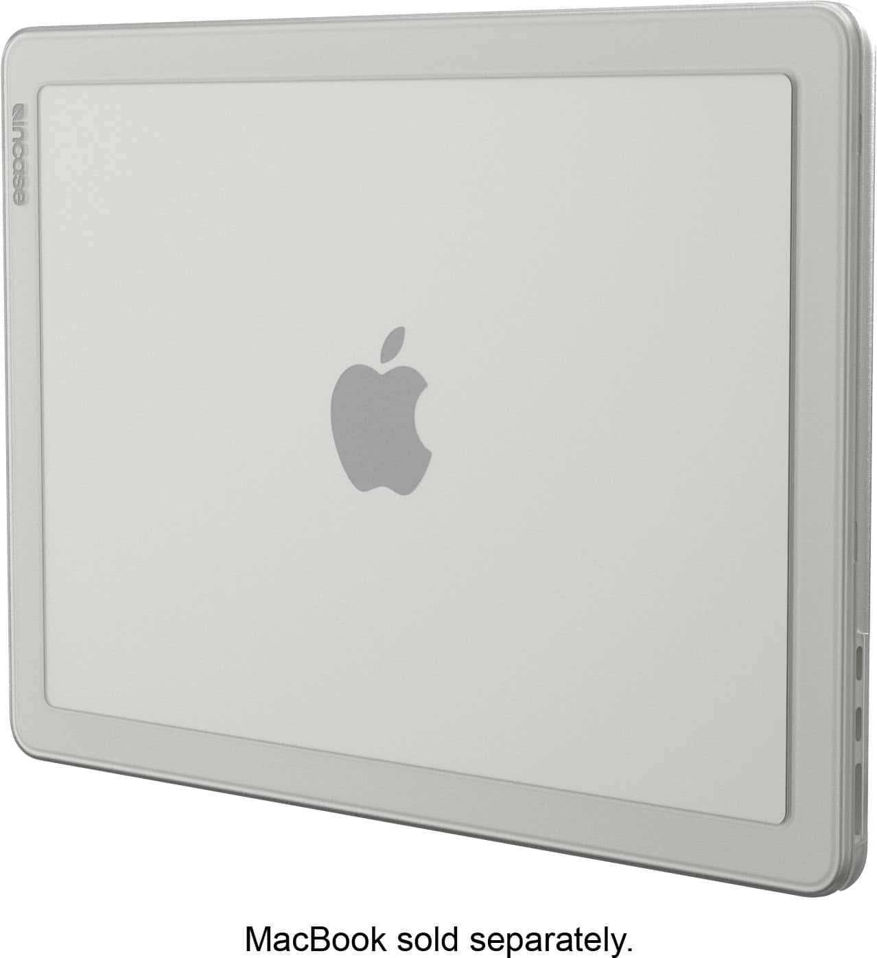 Back. Incase - Edge Hard Shell Case for MacBook Air 13-inch M4 2025, M3 2024 - Clear.