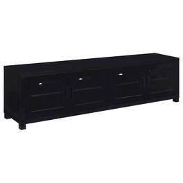 Coaster Co. of America - Jupiter 4-door Engineered Wood 79-inch TV Stand - Black