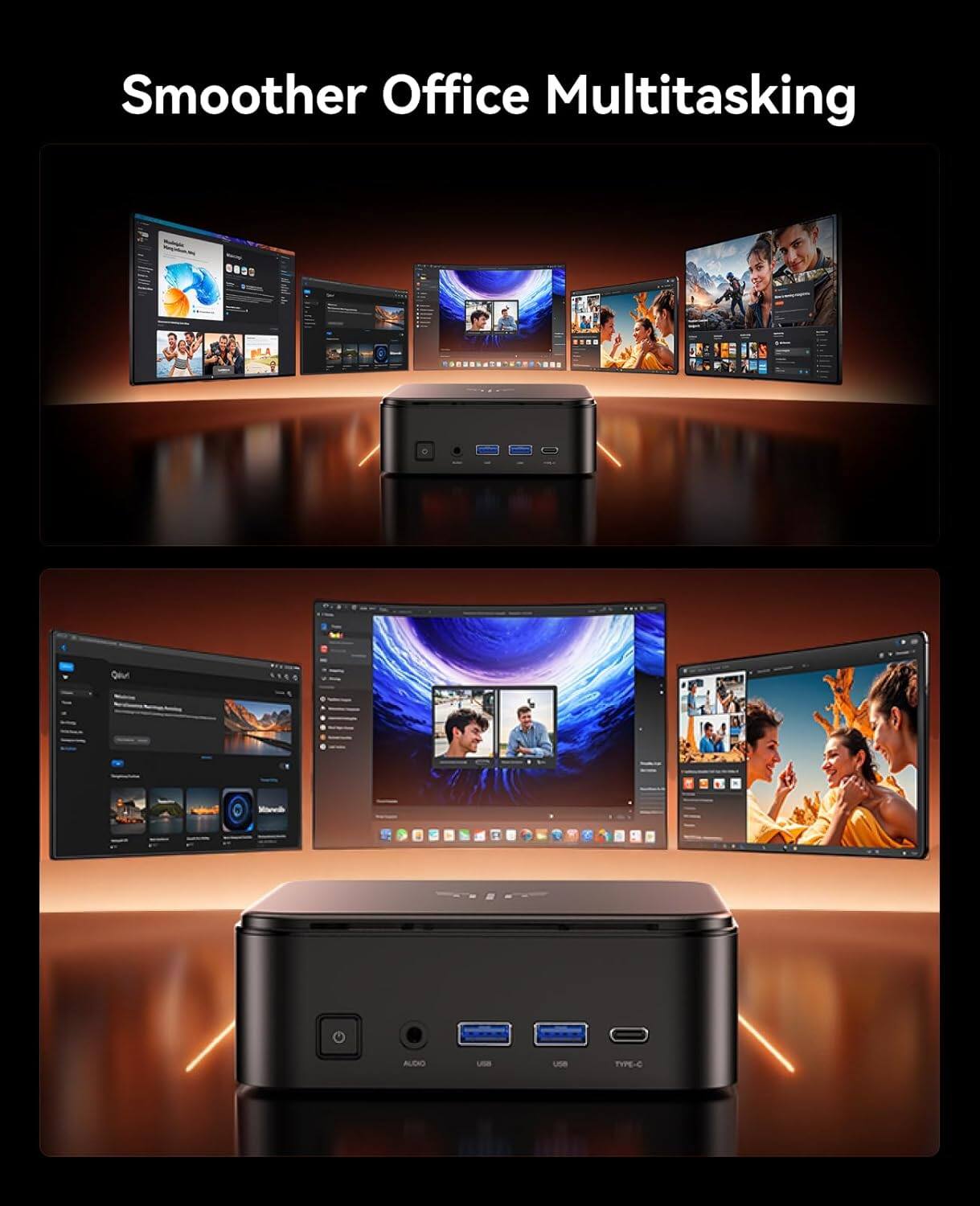 Smoother Office Multitasking

CONO Gour ALENO L use TYPE-C