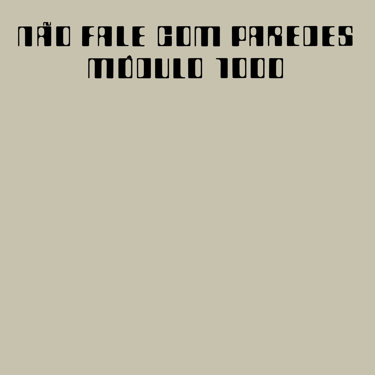 Módulo 1000 - Nao Fale com Paredes   - COMPACT DISCS [CD] price history on PriceWatchPro