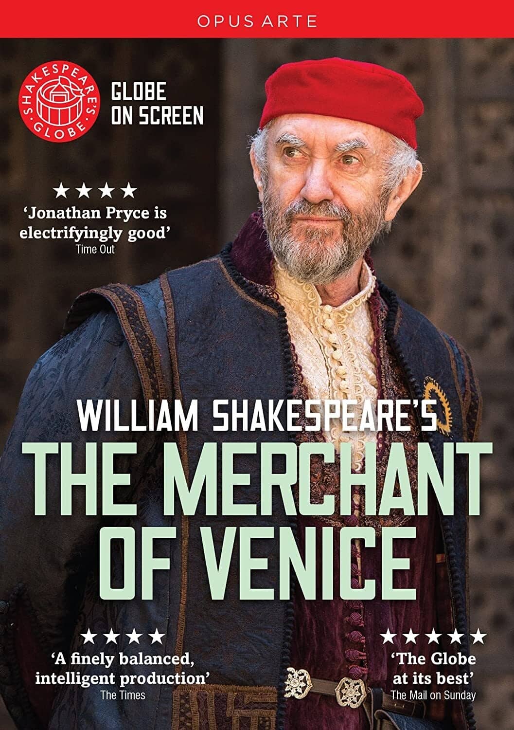 Jonathan Pryce - Merchant of Venice  - DVD