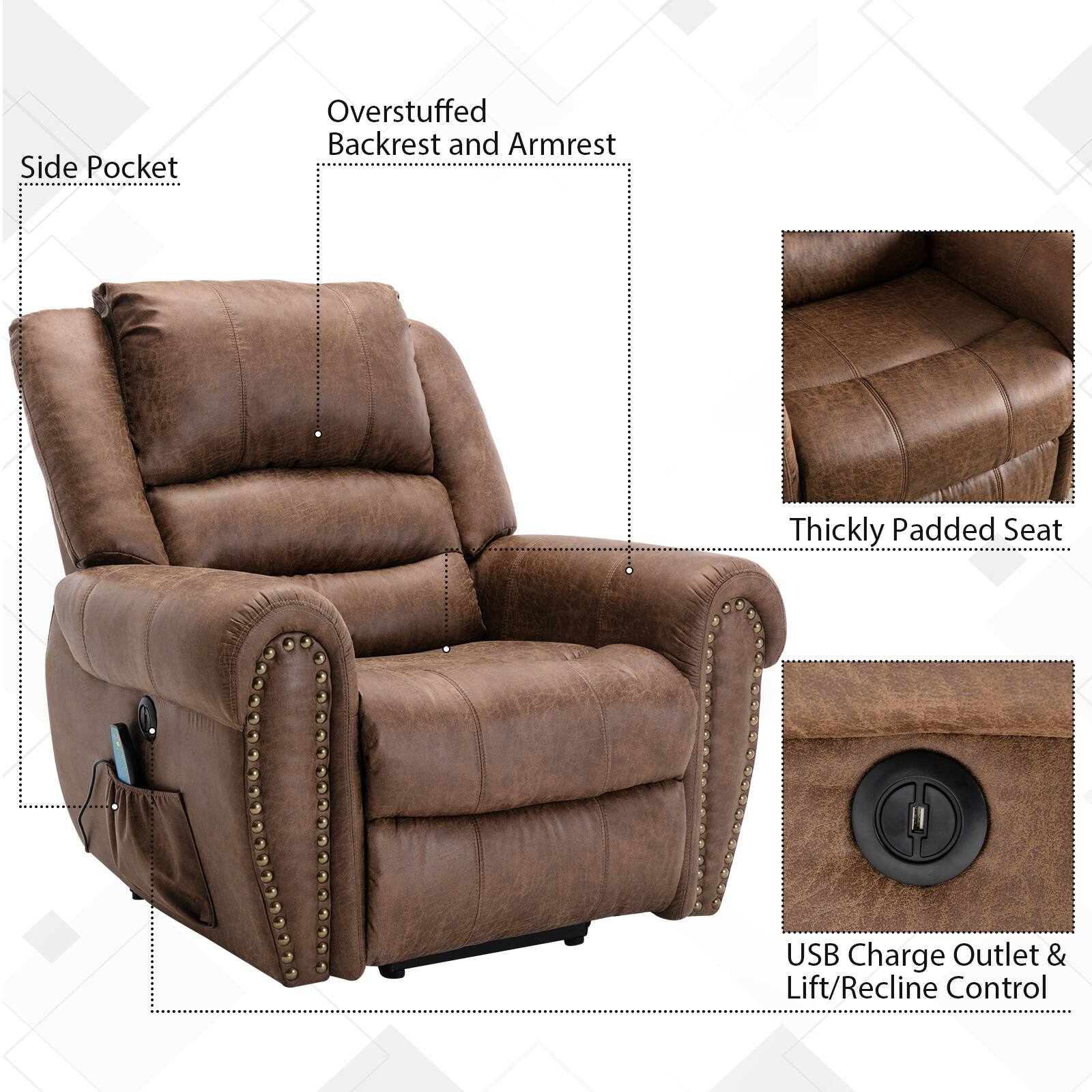 The text on the image is already grouped and correctly labeled.