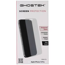 Ghostek - Tempered Glass Screen Protection for Apple iPhone 15 Pro - Clear