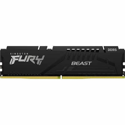 Kingston FURY Beast 32GB (2 x 16GB) DDR5 6000 (PC5 48000) Memory Kingston FURY Beast 32GB (2 x 16GB) DDR5 6000 (PC5 48000) Memory